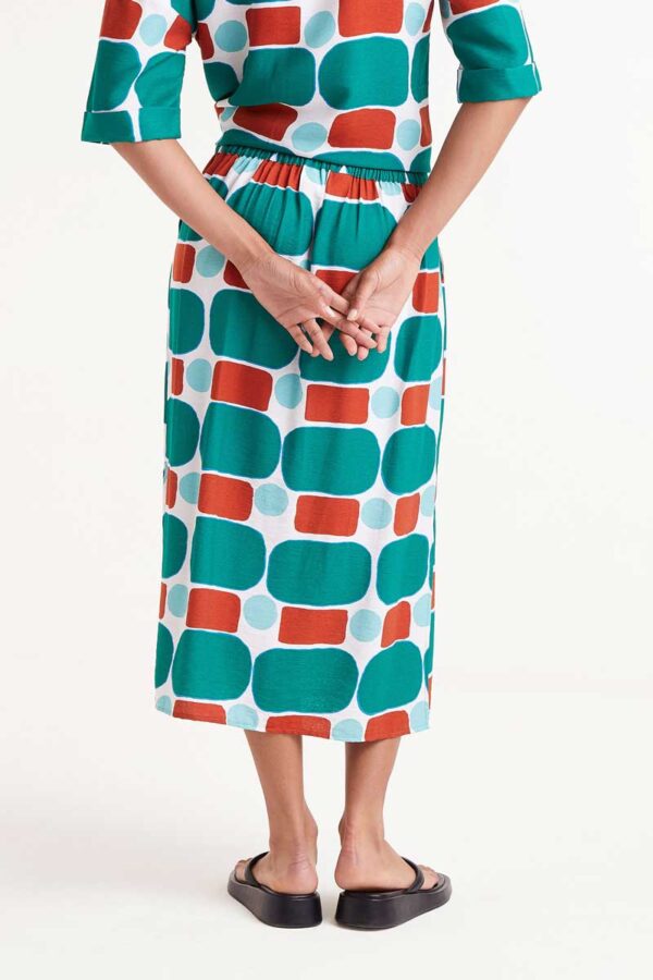 Pepper Mint midi skirt