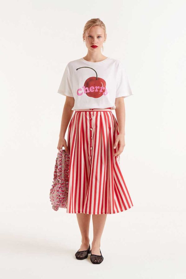 Cheescake midi skirt