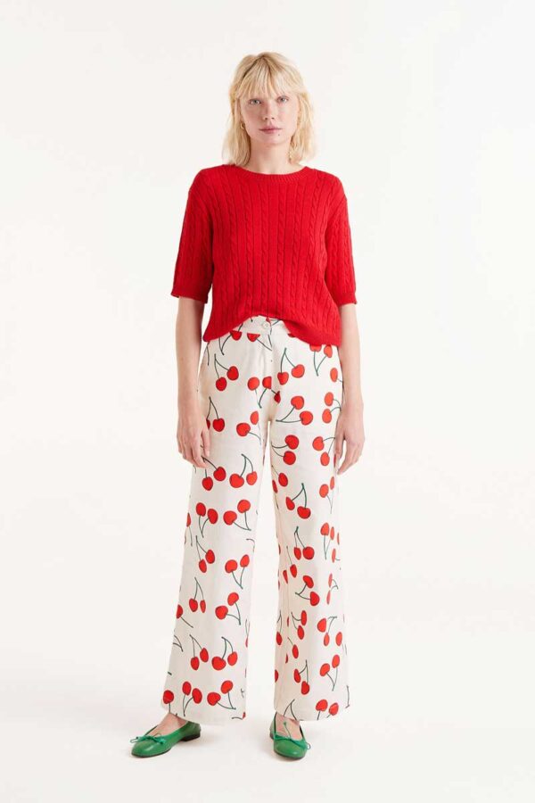 Cherry Trousers