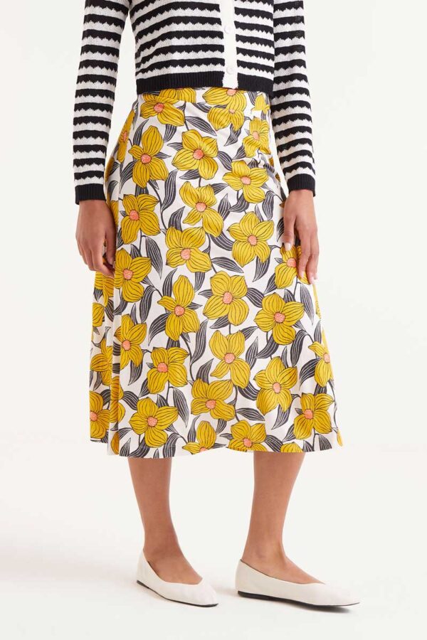 Narciso midi skirt