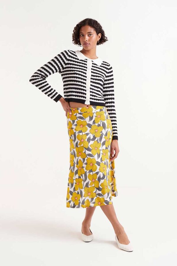 Narciso midi skirt